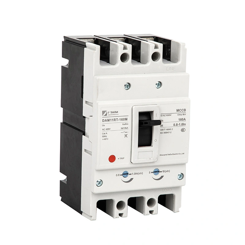MCCB מתכוונן תרמי מגנטי 160A