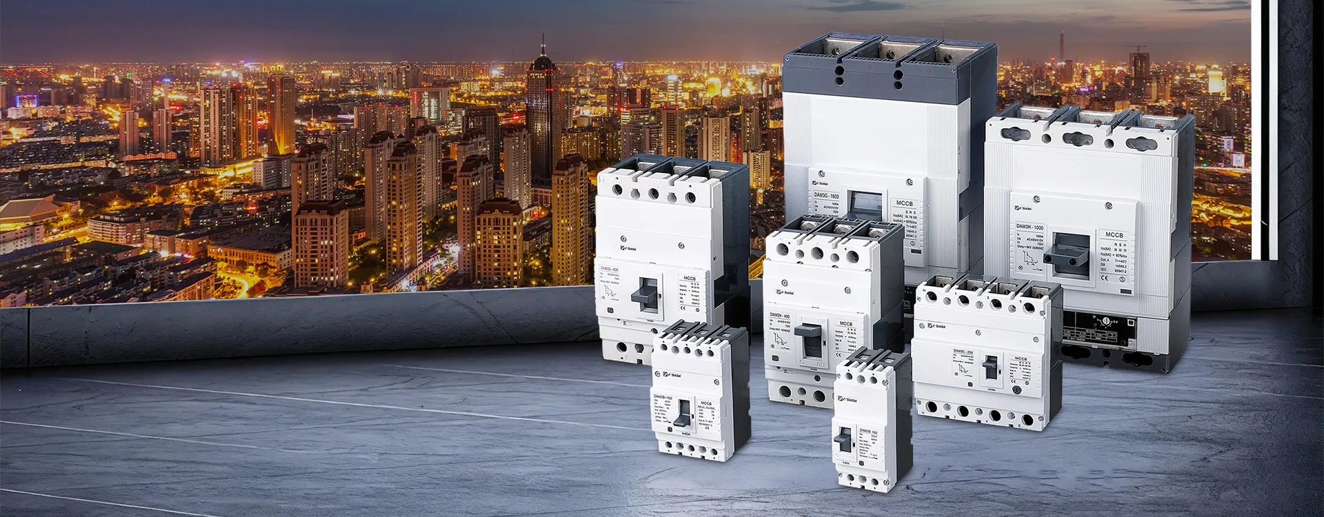 יצרן מפסק מעגלים של CDADA OEM ODM - MCCB MCB מותאם אישית עבור יישומי HVAC מעלית UPS