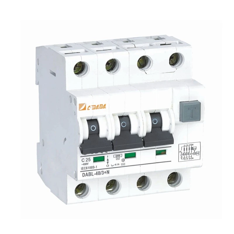 2P 4P RCBO מסוג אלקטרוני